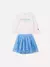 CONJUNTO BLUSA MANGA LONGA E SAIA DE TULE ANIME - comprar online