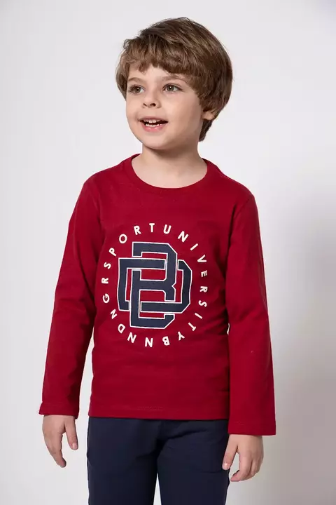 CAMISETA MANGA LONGA UNIVERSITY BANANA DANGER - comprar online