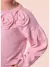 BLUSA TRICOT CROPPED FLORES APLICADAS PITUCHINHUS na internet