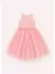 VESTIDO FRUFRU TULE COLAR BORDADO COM CINTO PITUCHINHUS - loja online