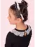 BLUSA RIBANA GOLINHA RENDA BORDADA PITUCHINHUS - My Baby