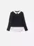 BLUSA TRICOT COM GOLA E BARRA ANIMÊ - comprar online