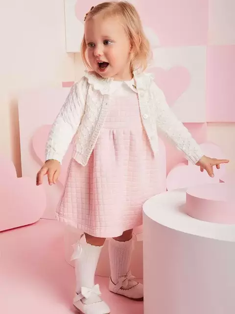 CASACO TRICOT COM BABADOS MOMI