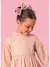 VESTIDO MANGA LONGA TRICOLINE BABADO GOLA PITUCHINHUS - My Baby