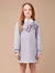 VESTIDO MANGA LONGA LAÇO PAETE ANIMÊ - comprar online