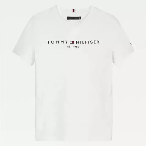 T-SHIRT MANGA CURTA LOGO CLASSICO TOMMY HILFIGER