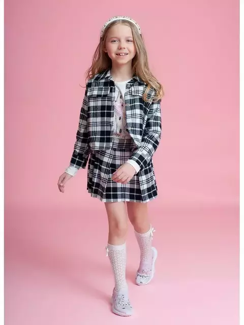 CAMISA FLANELA XADREZ PITUCHINHUS