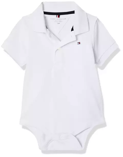 BODY POLO MANGA CURTA PIQUET TOMMY HILFIGER
