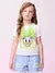 BLUSA DAISY COM LAÇO PAETE MOMI
