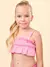 BIQUINI COM BABADO ROSA BABALOO - ANIME Q0391 - My Baby