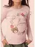BLUSA CANELADA LOVE URSINHA COM STRASS PITUCHINHUS - comprar online