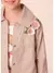 CAMISA FLANELA XADREZ APLICAÇÃO DE FLORES EM CROCHE PITUCHINHUS - My Baby
