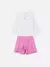 CONJUNTO BLUSA MANGA LONGA E SHORT CORAÇÕES ANIMÊ - comprar online