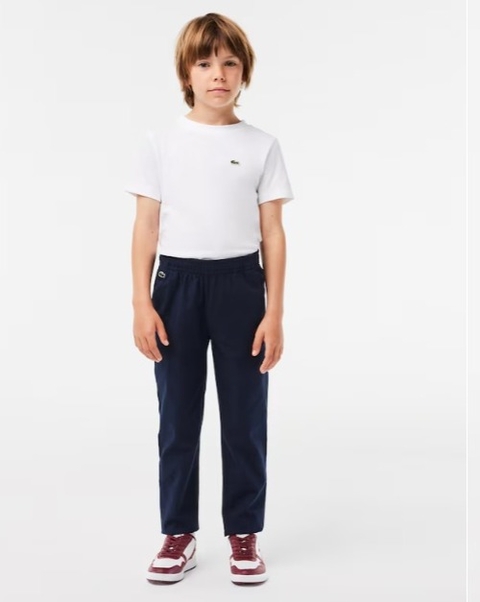 CALÇA DE GABARDINE BOLSO FACA LACOSTE