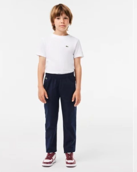 CALÇA DE GABARDINE BOLSO FACA LACOSTE