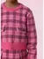 BLUSA TRICOT XADREZ COM BOLSOS LAPELA PITUCHINHUS - My Baby