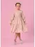 VESTIDO MANGA LONGA TRICOLINE BABADO GOLA PITUCHINHUS