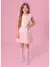 VESTIDO BOUCLE SAIA FRUFRU TULE COM CINTO PITUCHINHUS