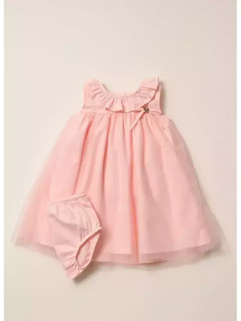 VESTIDO PRINCESA TRICOLINE SAIA TULE PMINI PITUCHINHUS