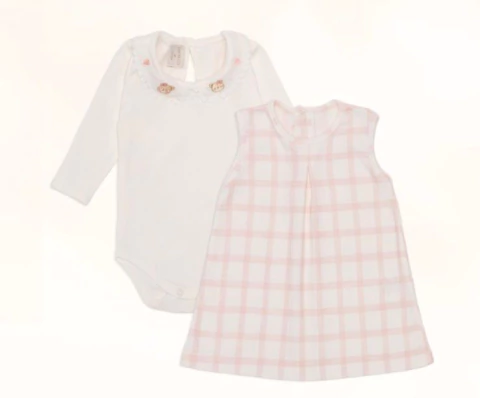 CJ BODY GOLA E VESTIDO SUED MINI&CO - comprar online
