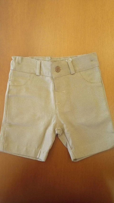 BERMUDA SARJA CAQUI BARBARA KIDS - comprar online