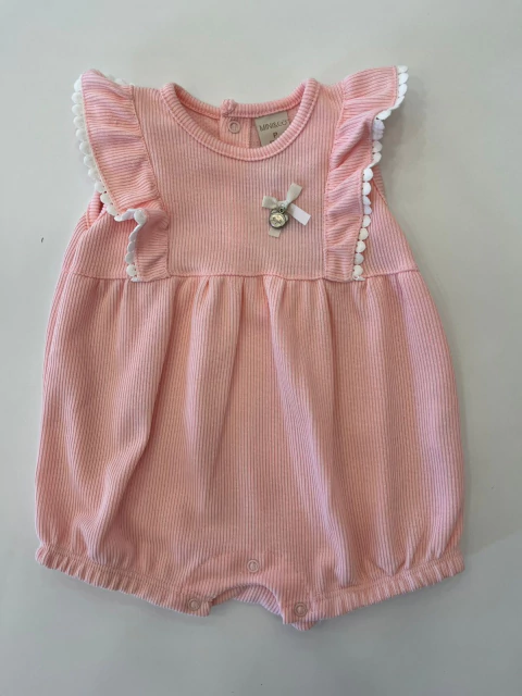 MACACÃO CURTO C/BABADO TRICOT MINI&CO - comprar online