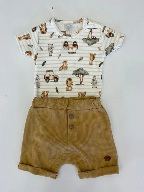 CJ BODY SHORTS BARRA VIRADA MINI&CO - comprar online