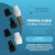 Prensa cable DOBLE tuerca BLANCO - NEGRO x10 unidades