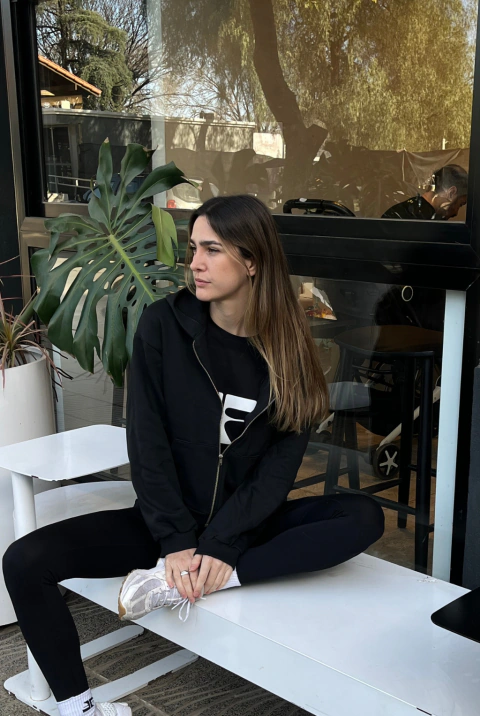 Campera Lumbre - Negro