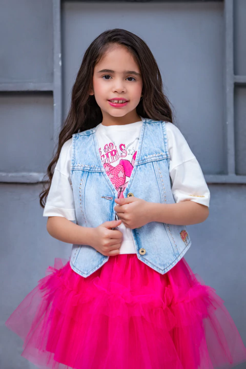 COLETE JEANS BOTA COUNTRY ANIMÊ - comprar online