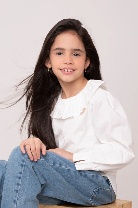 BLUSA GOLA BABADO