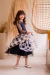 CONJUNTO FEMININO INFANTIL BLUSA E SAIA MIDI - comprar online