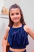 CONJUNTO FEMININO INFANTIL TOP E CALCA - loja online