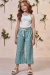 CONJUNTO REGATA E CALCA VERDE MAR