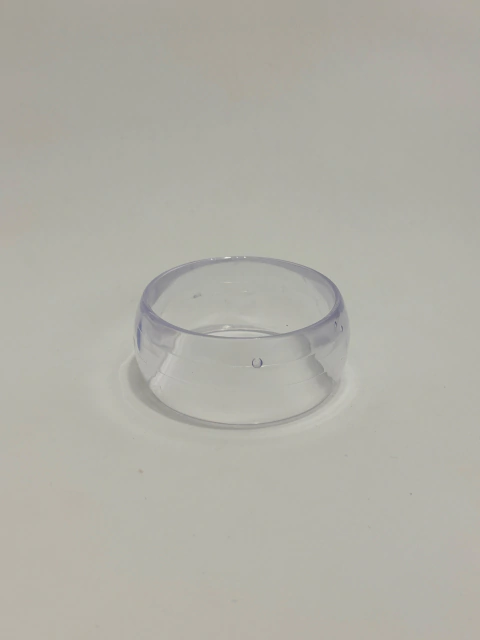 Bracelete resina transparente - comprar online