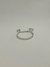 Bracelete duplo prata