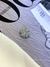 Pingente / charm trevo prata cravejado