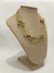Colar mix miçangas dourado - comprar online