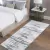 Tapete Passadeira Beira Cama Blend Emborrachada 0,65 X 1,50 Cinza