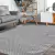 Imagem do Tapete De Sala Safira Antiderrapante 1,70 X 3,00 Cinza/Cru