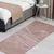 Passadeira Cozinha ou Quarto Beira Cama 0,65 x 2,00 Moderna Antiderrapante Montreal Cor Caramelo