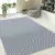 Tapete De Sala Safira Antiderrapante 1,70 X 3,00 Cinza/Cru