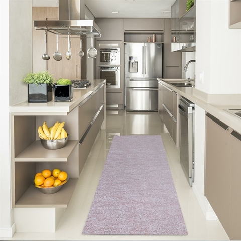 Tapete Passadeira Beira Cama ou Cozinha Terracota 0,65 x 2,00 Terracota