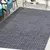 Tapete de Sala Napoli 2,00 x 3,50 Antiderrapante Cinza