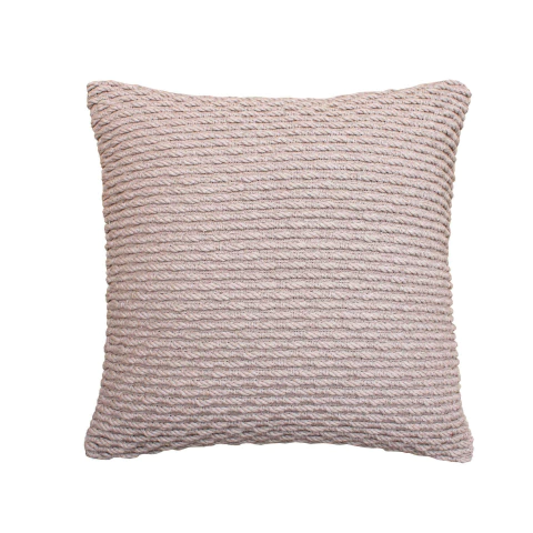 Capa De Almofada Decorativa Moderna Mykonos 45 X 45 Artesanal cor Areia - comprar online