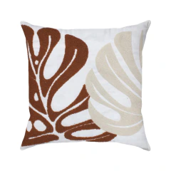 Capa de Almofada 45x45 Bordada Moderna para Decoração Modelo Tufted 53