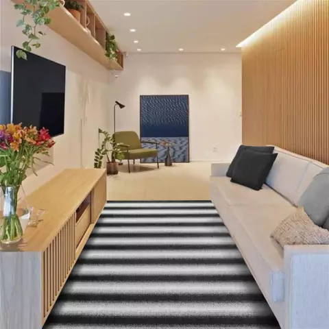 Tapete De Sala Genebra 1,32 X 2,00 Preto