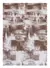 Tapete para Sala Moderno Abstrato 2,00 x 4,00 Grande Antiderrapante Pixel cor Caramelo - comprar online