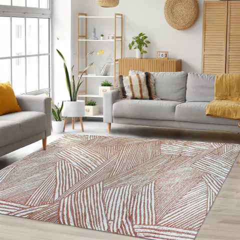 Tapete De Sala Valley 1,32 X 2,00 Caramelo