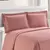 Kit Colcha Cobre Leito Casal Pompom 2,20 X 2,40 Rose - comprar online